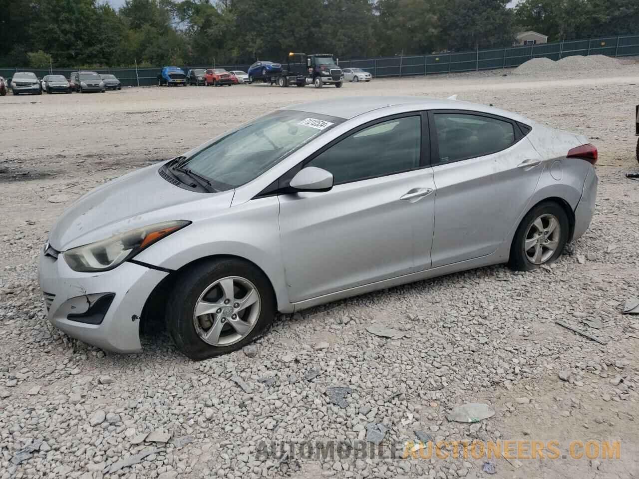 5NPDH4AE9EH478195 HYUNDAI ELANTRA 2014