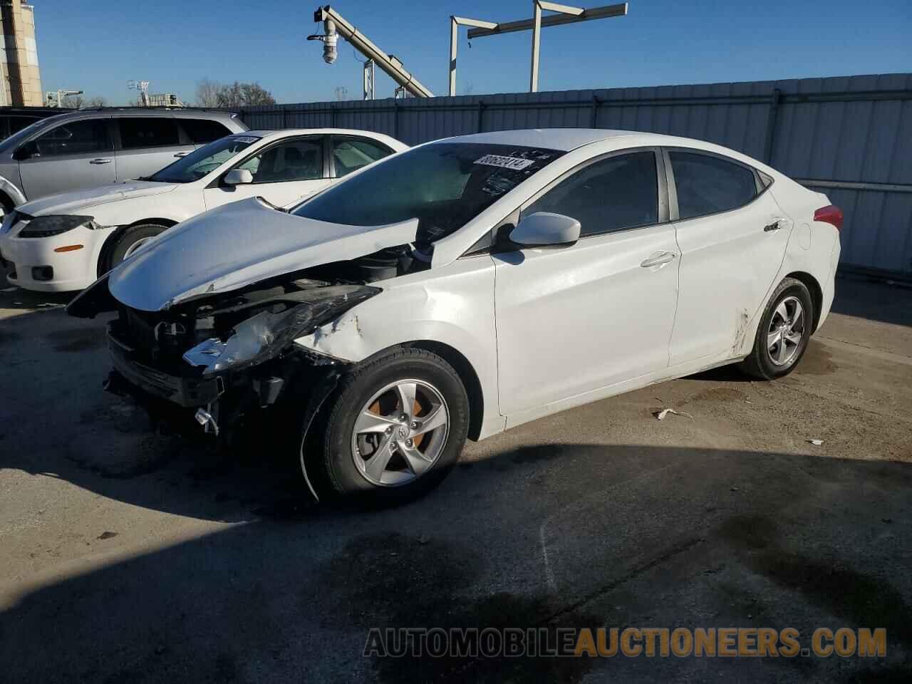 5NPDH4AE9EH493652 HYUNDAI ELANTRA 2014