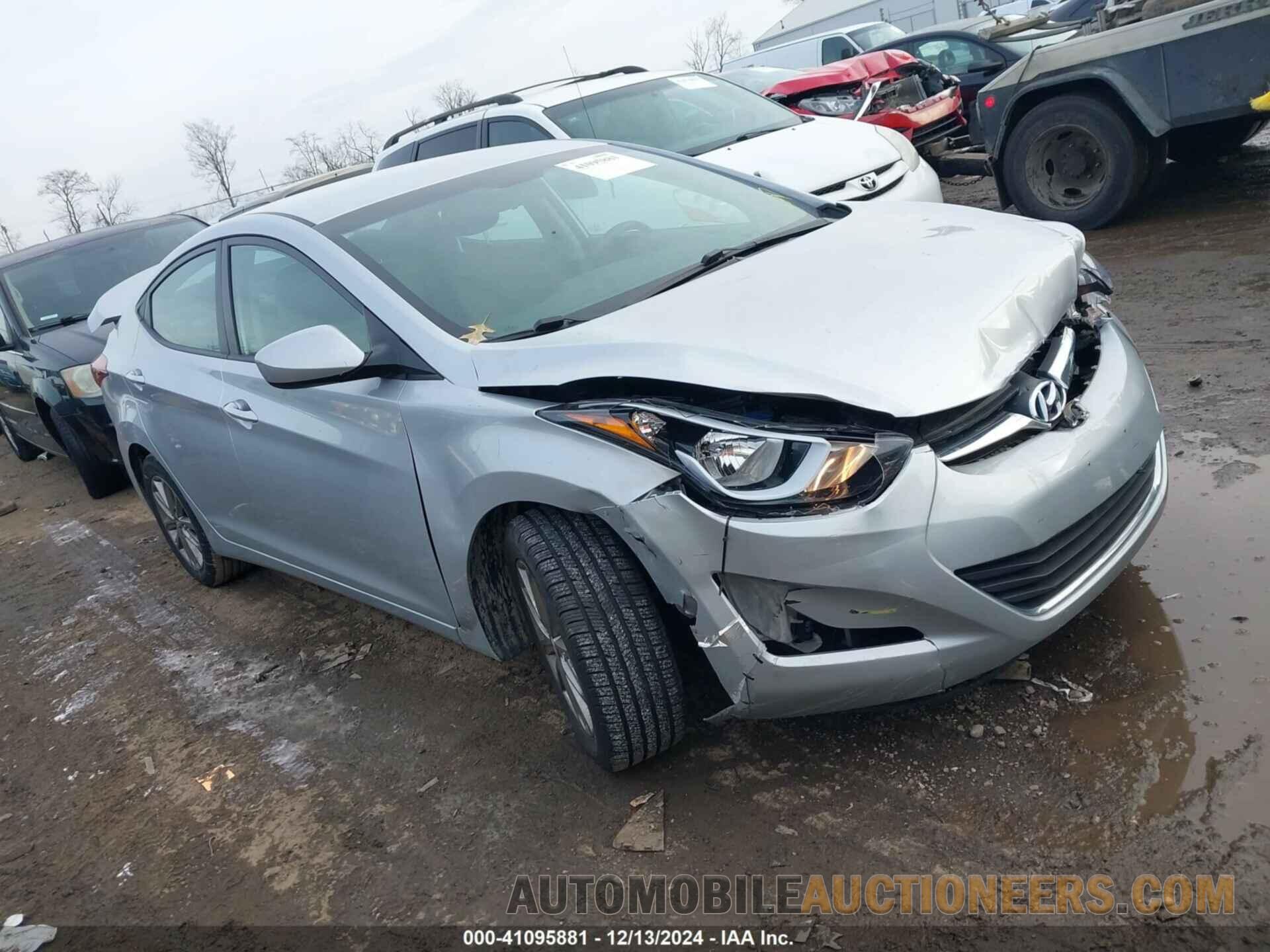 5NPDH4AE9EH512135 HYUNDAI ELANTRA 2014