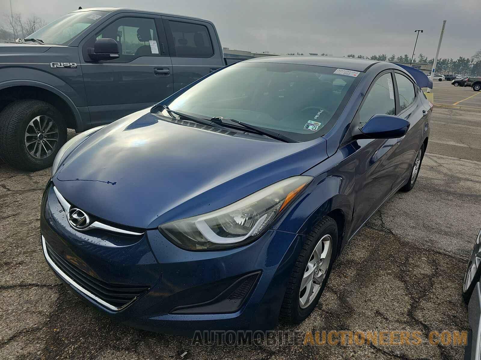 5NPDH4AE9FH549395 Hyundai Elantra SE 2015