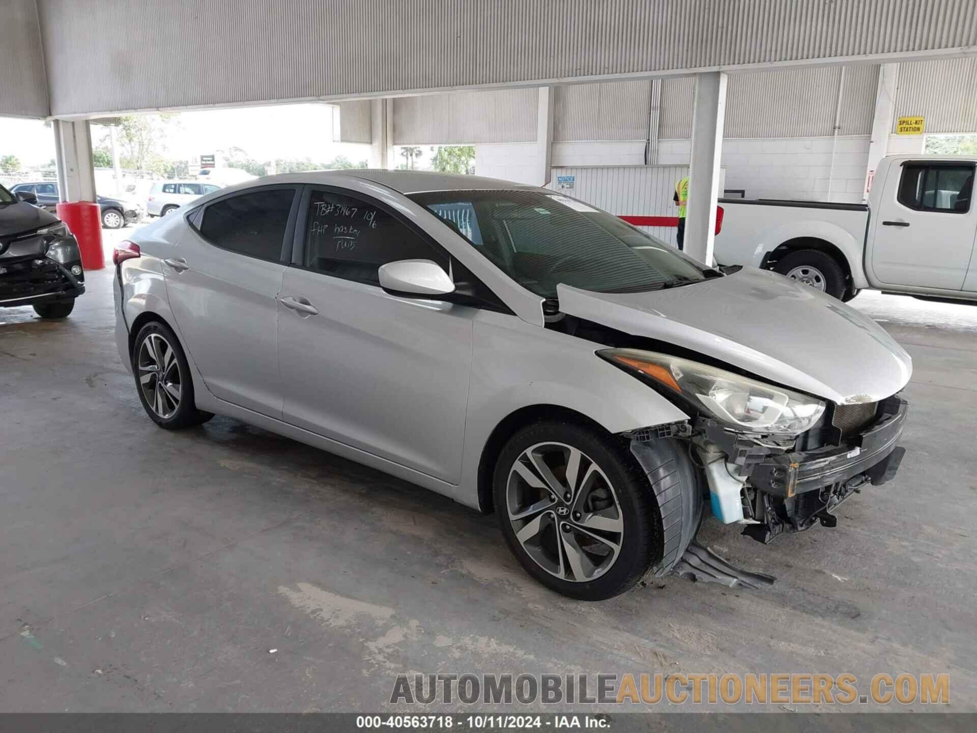 5NPDH4AE9FH556945 HYUNDAI ELANTRA 2015