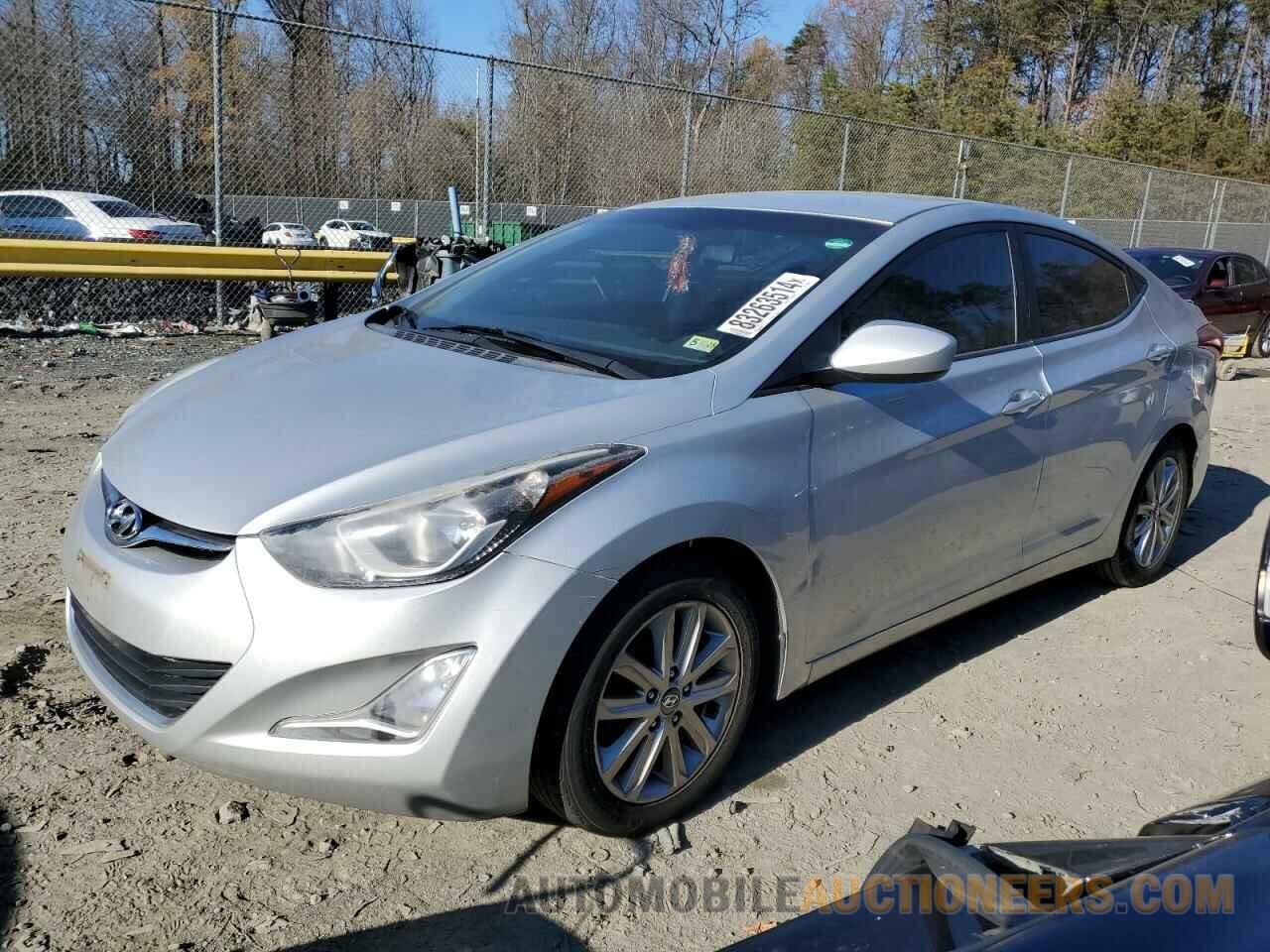 5NPDH4AE9FH569744 HYUNDAI ELANTRA 2015