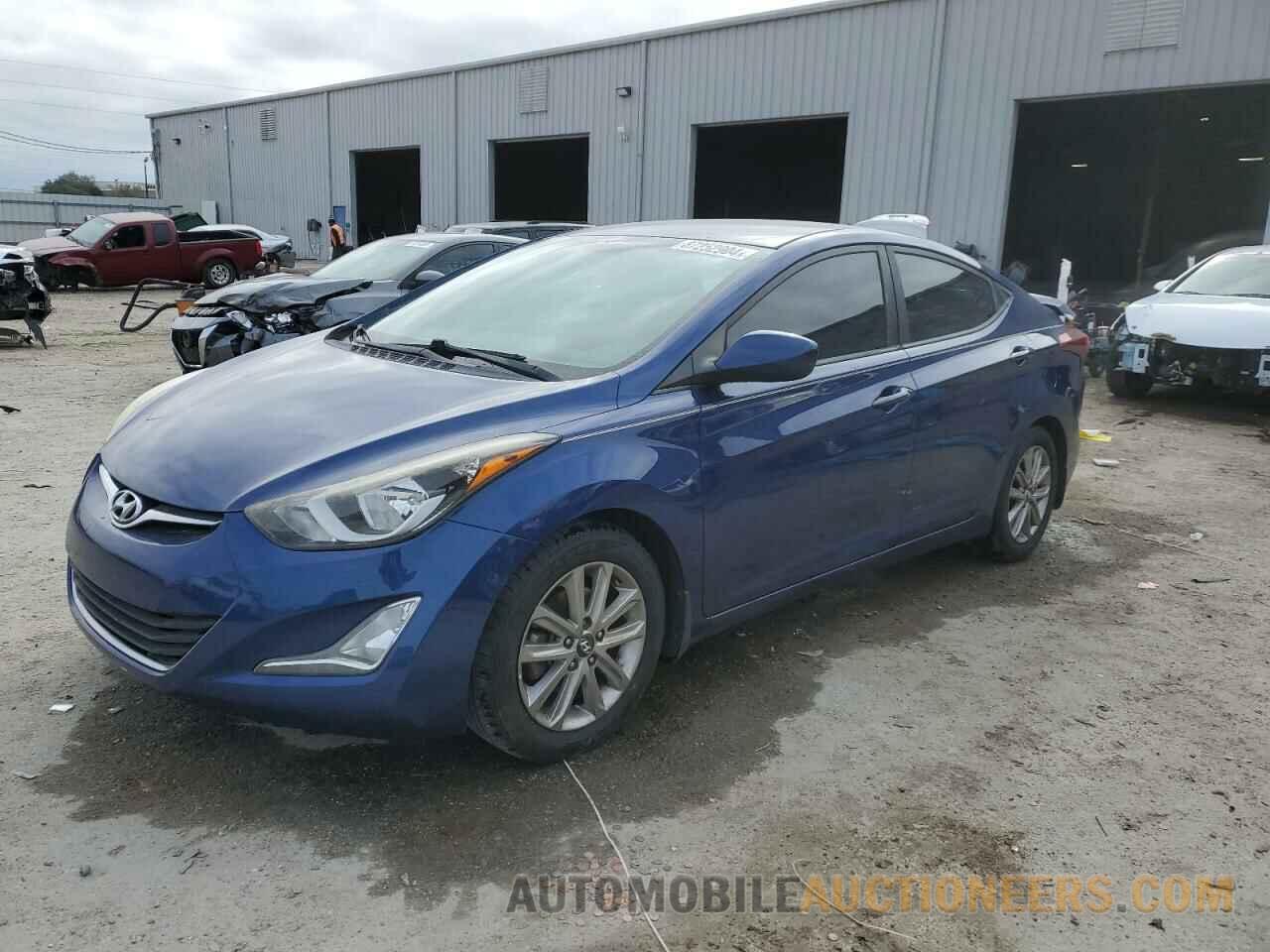 5NPDH4AE9FH587015 HYUNDAI ELANTRA 2015