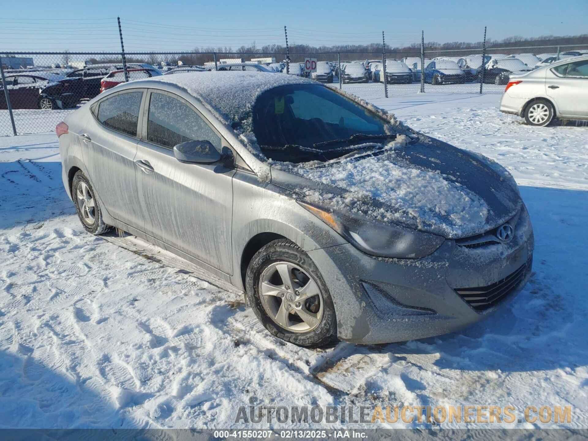 5NPDH4AE9FH590741 HYUNDAI ELANTRA 2015