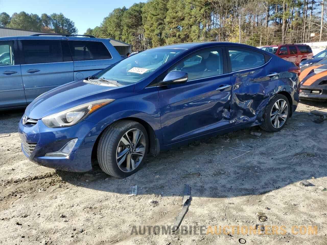 5NPDH4AE9FH591100 HYUNDAI ELANTRA 2015