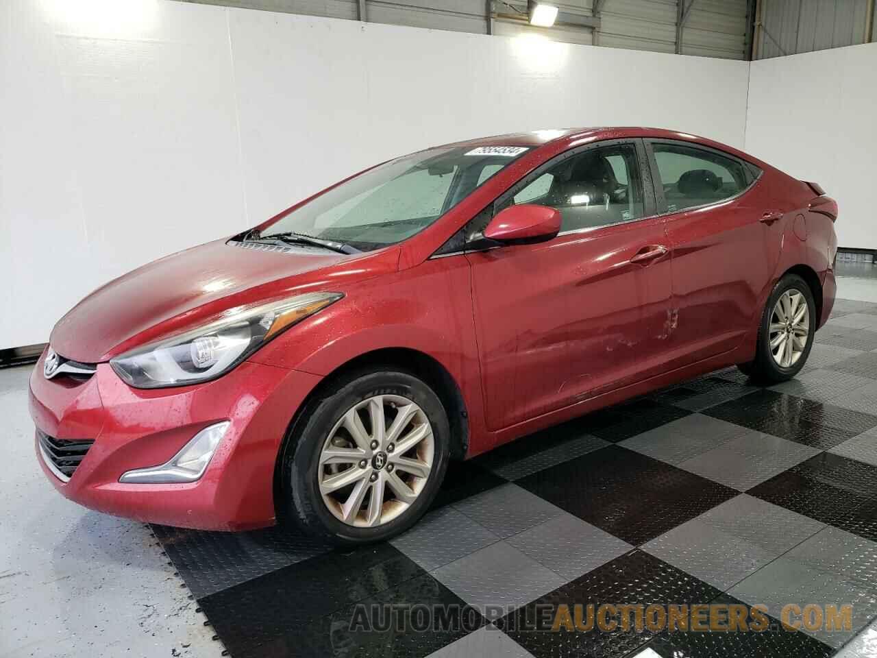 5NPDH4AE9FH592392 HYUNDAI ELANTRA 2015