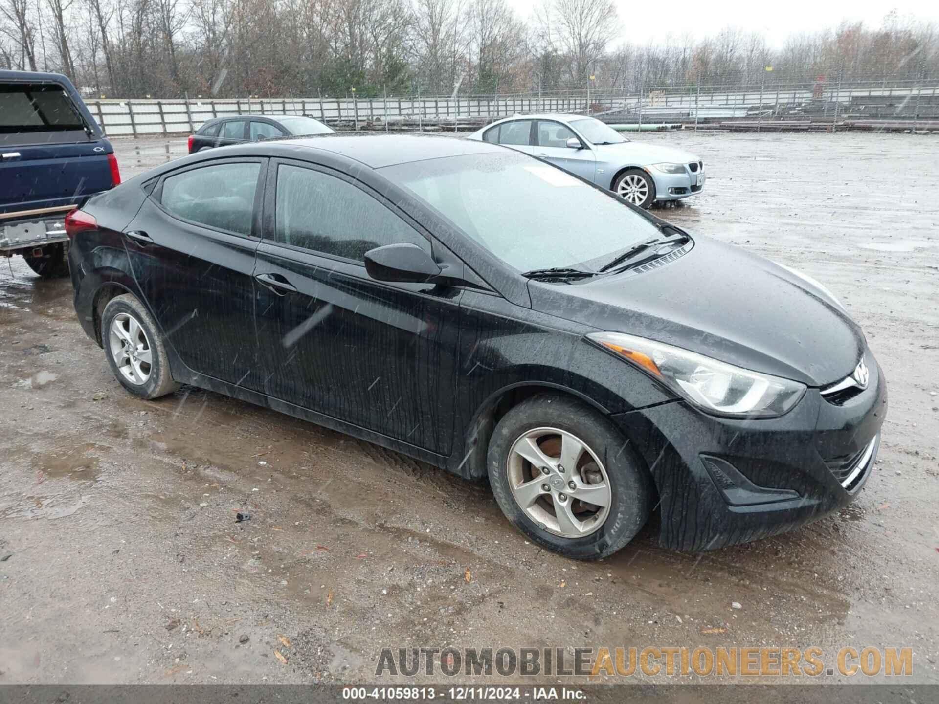 5NPDH4AE9FH602581 HYUNDAI ELANTRA 2015