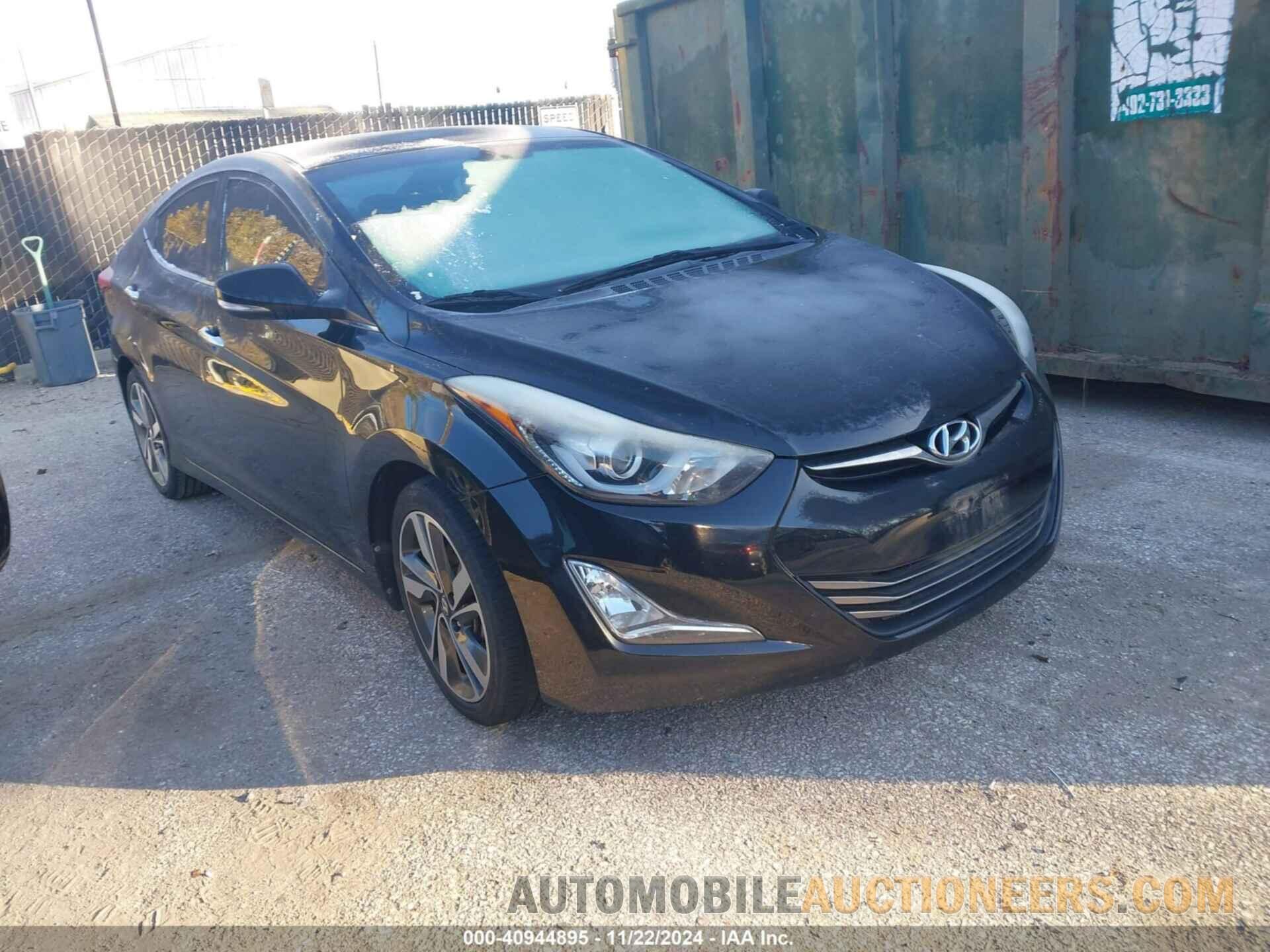 5NPDH4AE9FH616934 HYUNDAI ELANTRA 2015