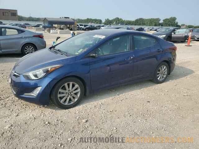 5NPDH4AE9FH617288 HYUNDAI ELANTRA 2015