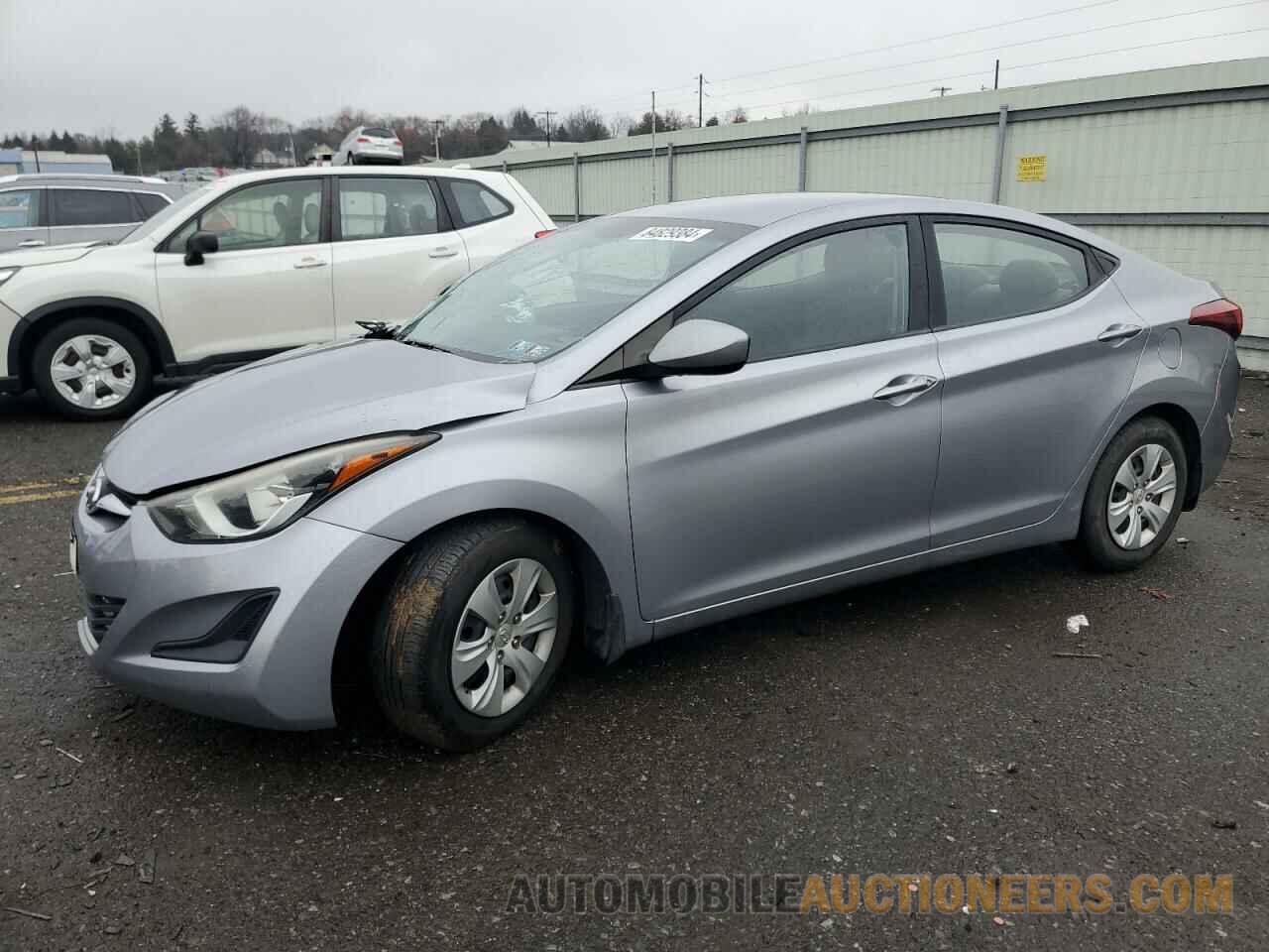 5NPDH4AE9GH664872 HYUNDAI ELANTRA 2016