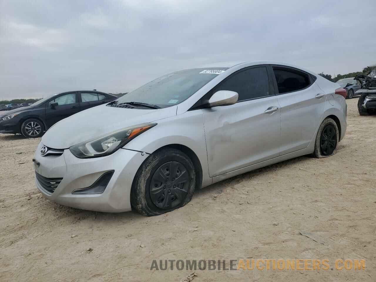 5NPDH4AE9GH665326 HYUNDAI ELANTRA 2016