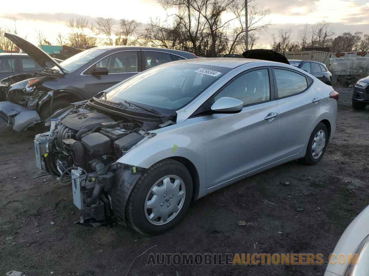 5NPDH4AE9GH665875 HYUNDAI ELANTRA 2016