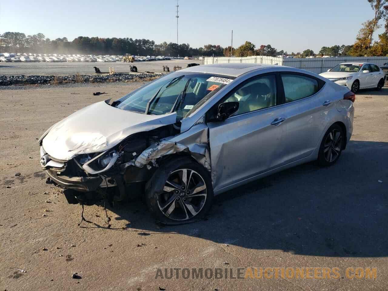 5NPDH4AE9GH668744 HYUNDAI ELANTRA 2016