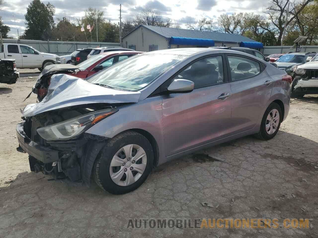 5NPDH4AE9GH705548 HYUNDAI ELANTRA 2016