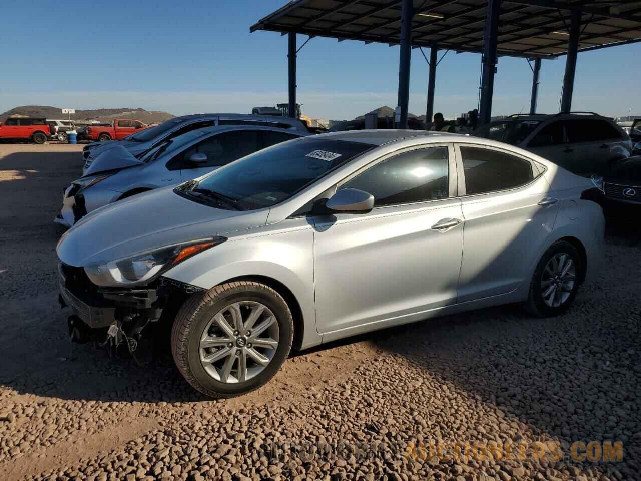 5NPDH4AE9GH719997 HYUNDAI ELANTRA 2016