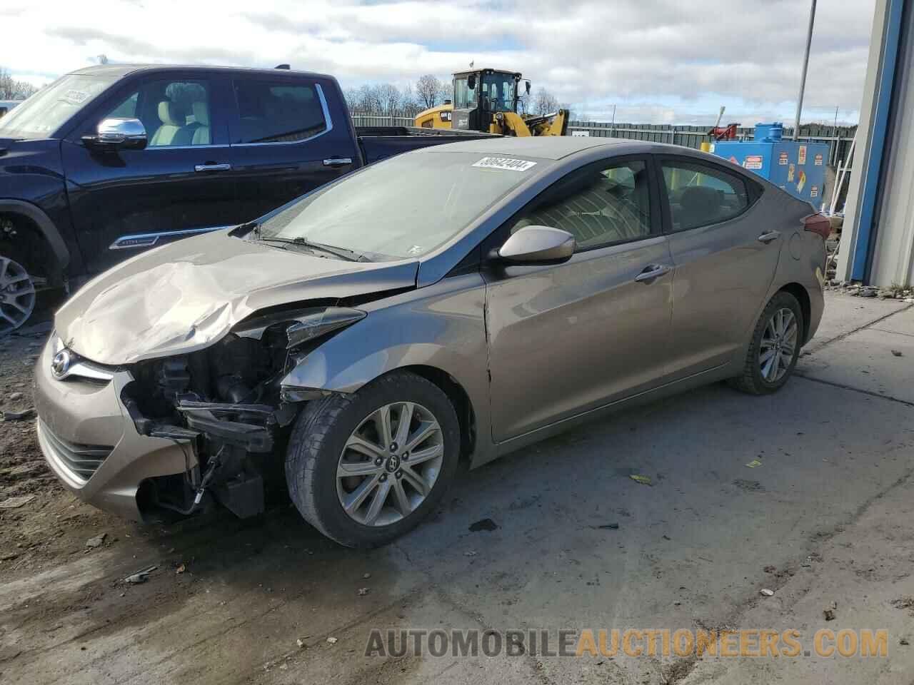 5NPDH4AE9GH722589 HYUNDAI ELANTRA 2016