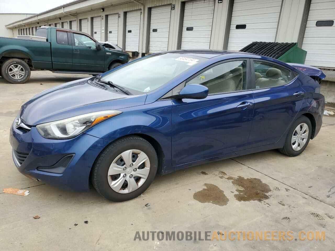 5NPDH4AE9GH724519 HYUNDAI ELANTRA 2016