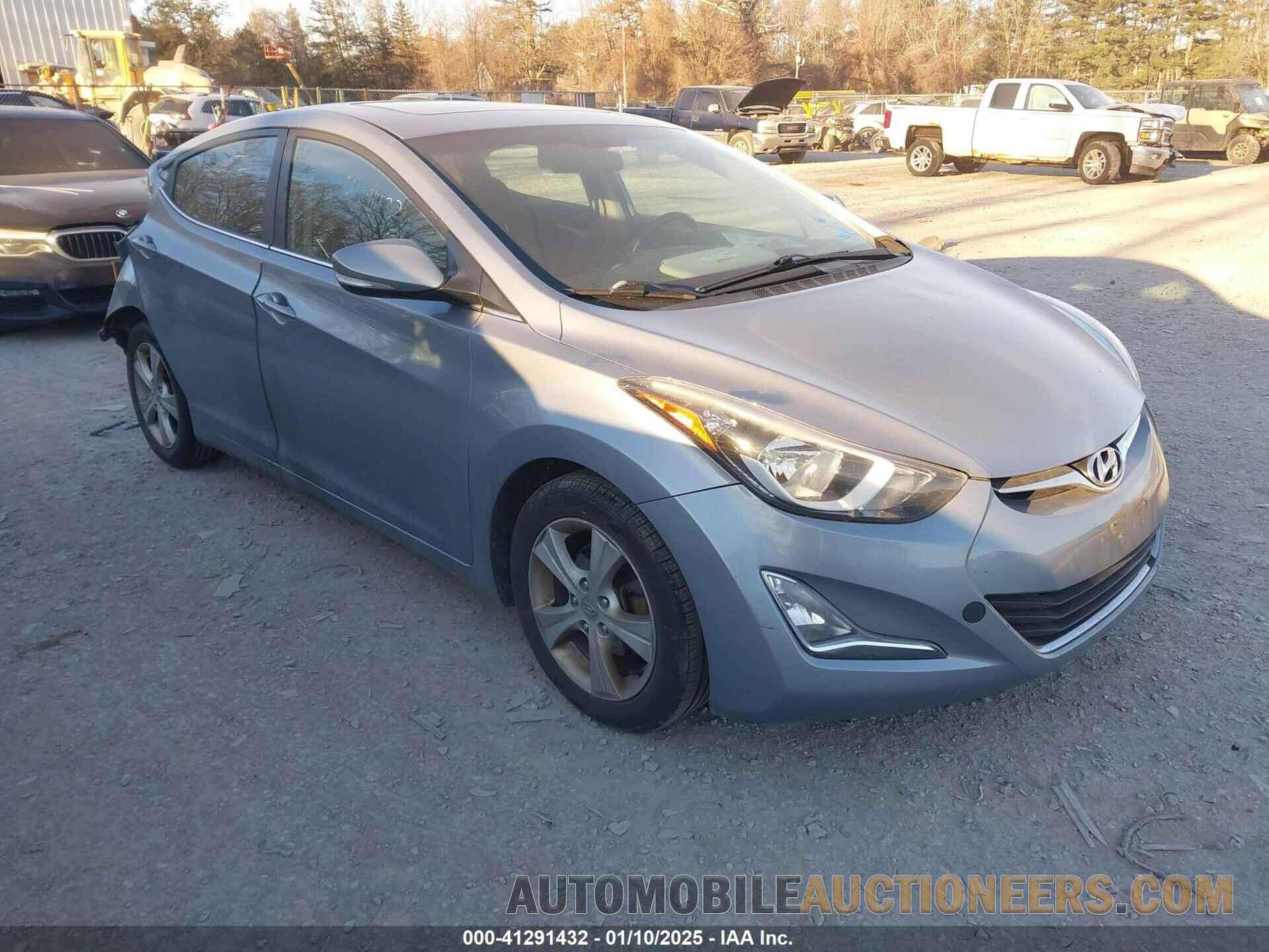 5NPDH4AE9GH752580 HYUNDAI ELANTRA 2016