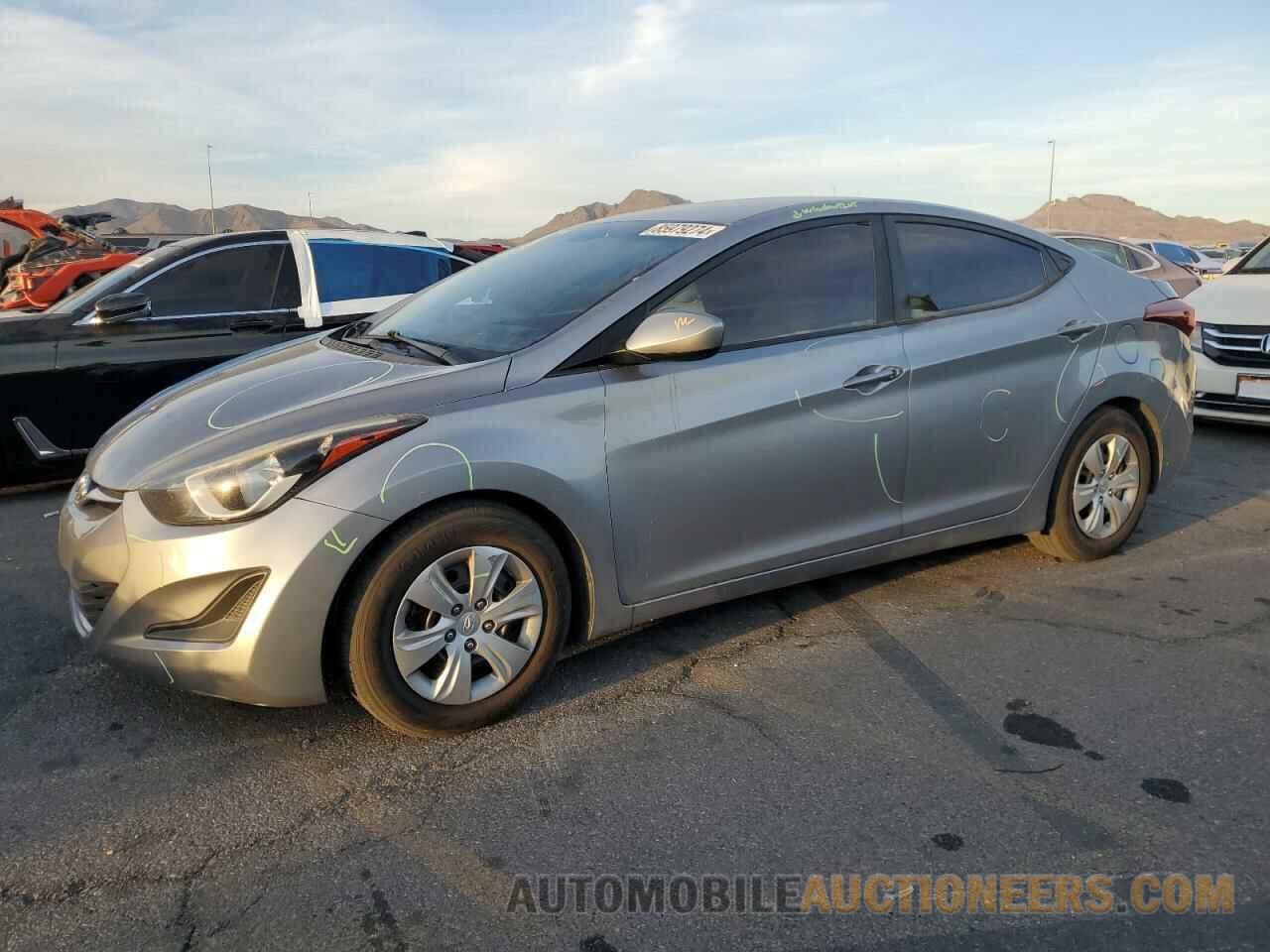 5NPDH4AE9GH755088 HYUNDAI ELANTRA 2016