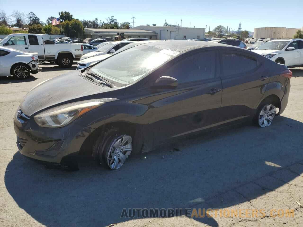 5NPDH4AE9GH762316 HYUNDAI ELANTRA 2016