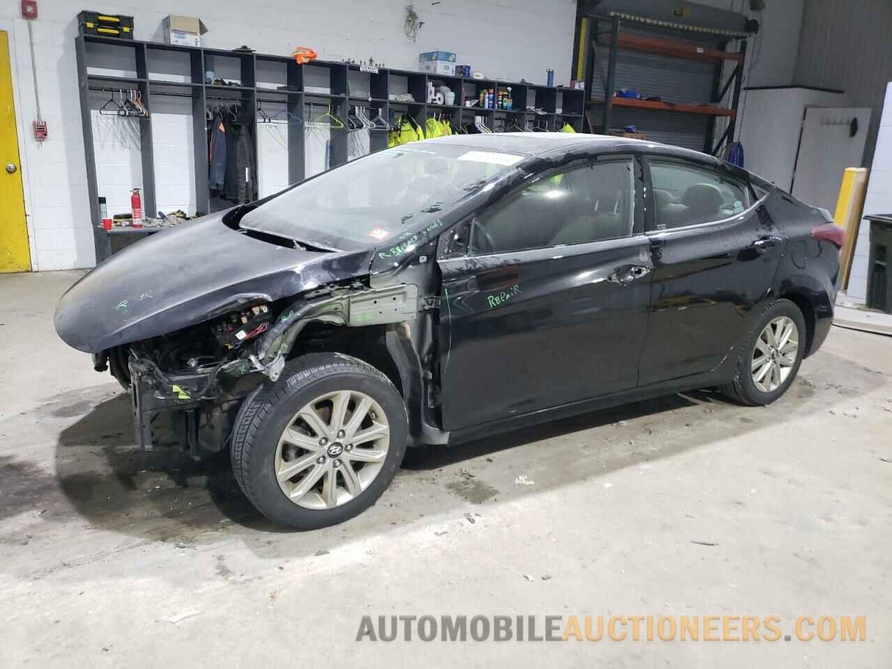 5NPDH4AE9GH762333 HYUNDAI ELANTRA 2016