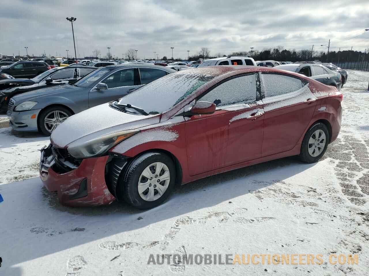 5NPDH4AE9GH782369 HYUNDAI ELANTRA 2016