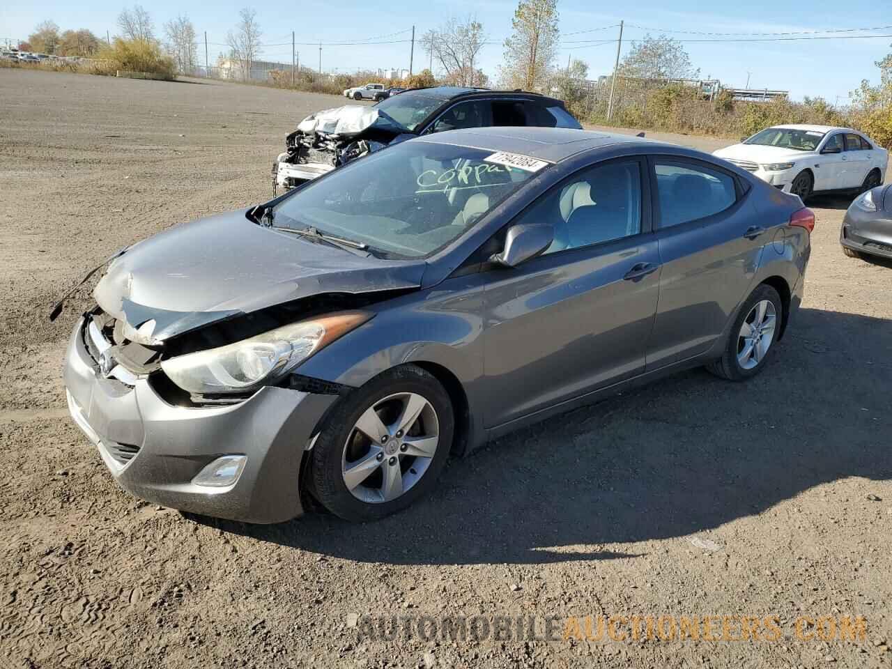 5NPDH4AEXBH033525 HYUNDAI ELANTRA 2011