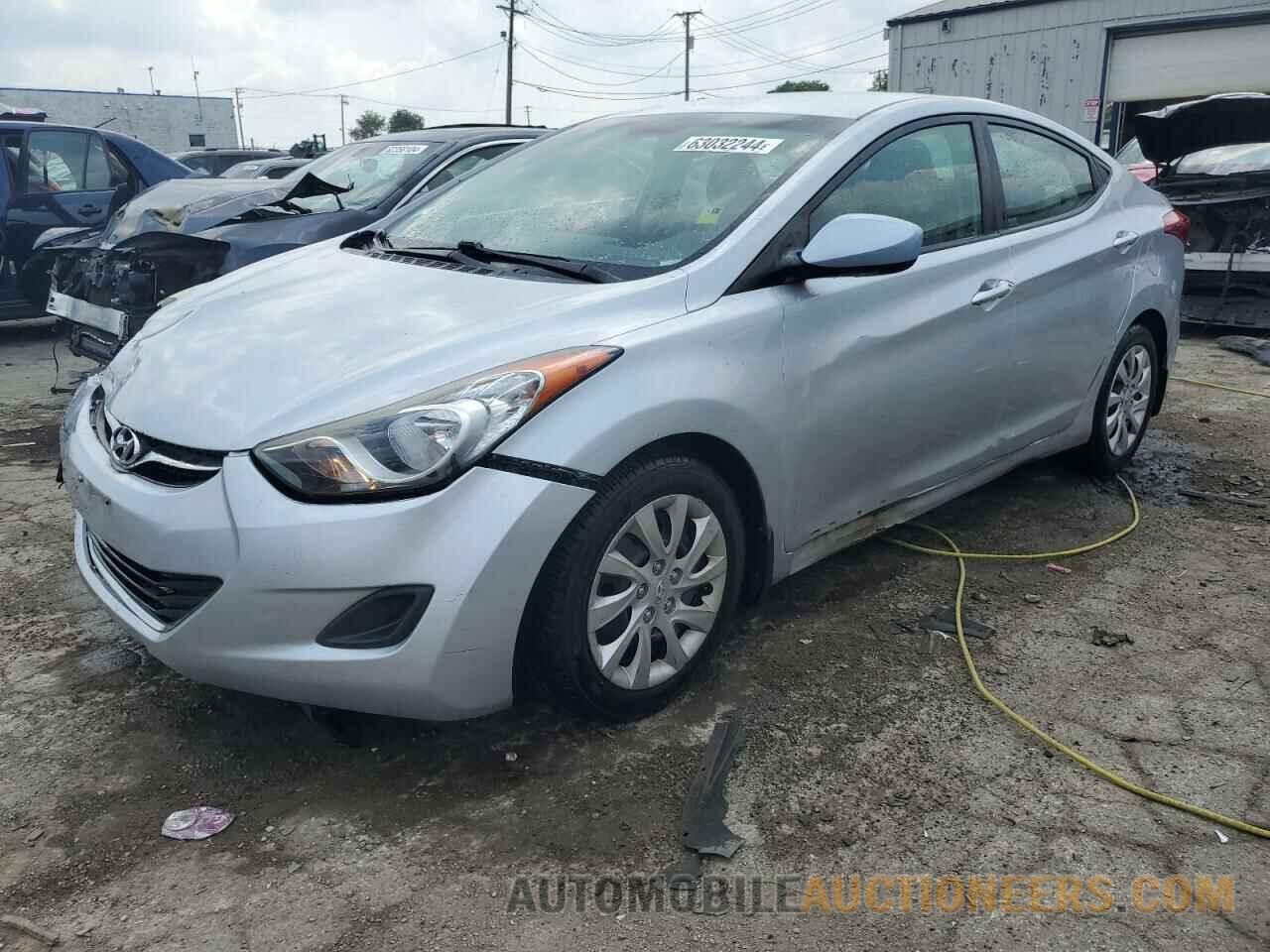 5NPDH4AEXCH072083 HYUNDAI ELANTRA 2012