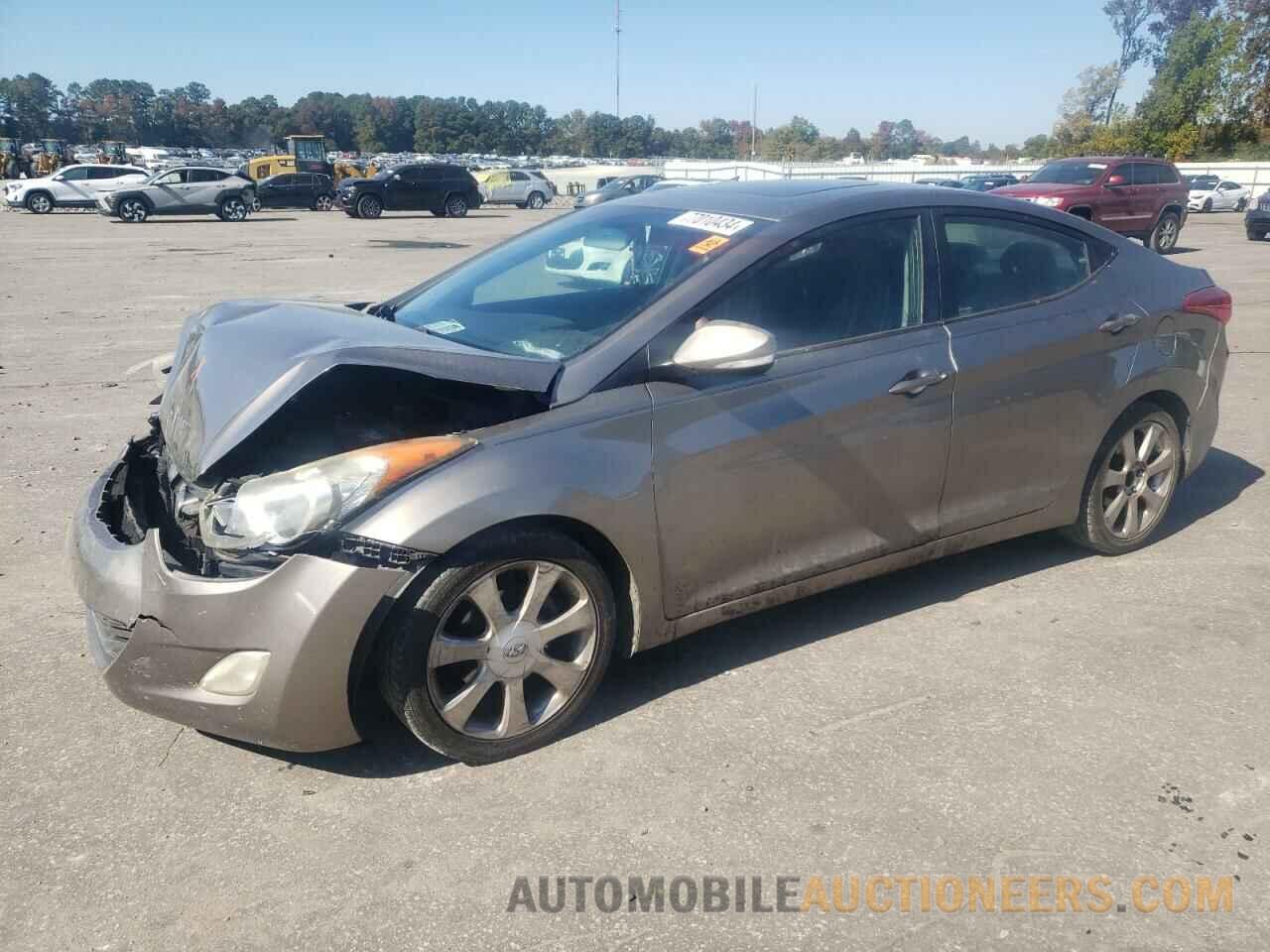 5NPDH4AEXCH081396 HYUNDAI ELANTRA 2012