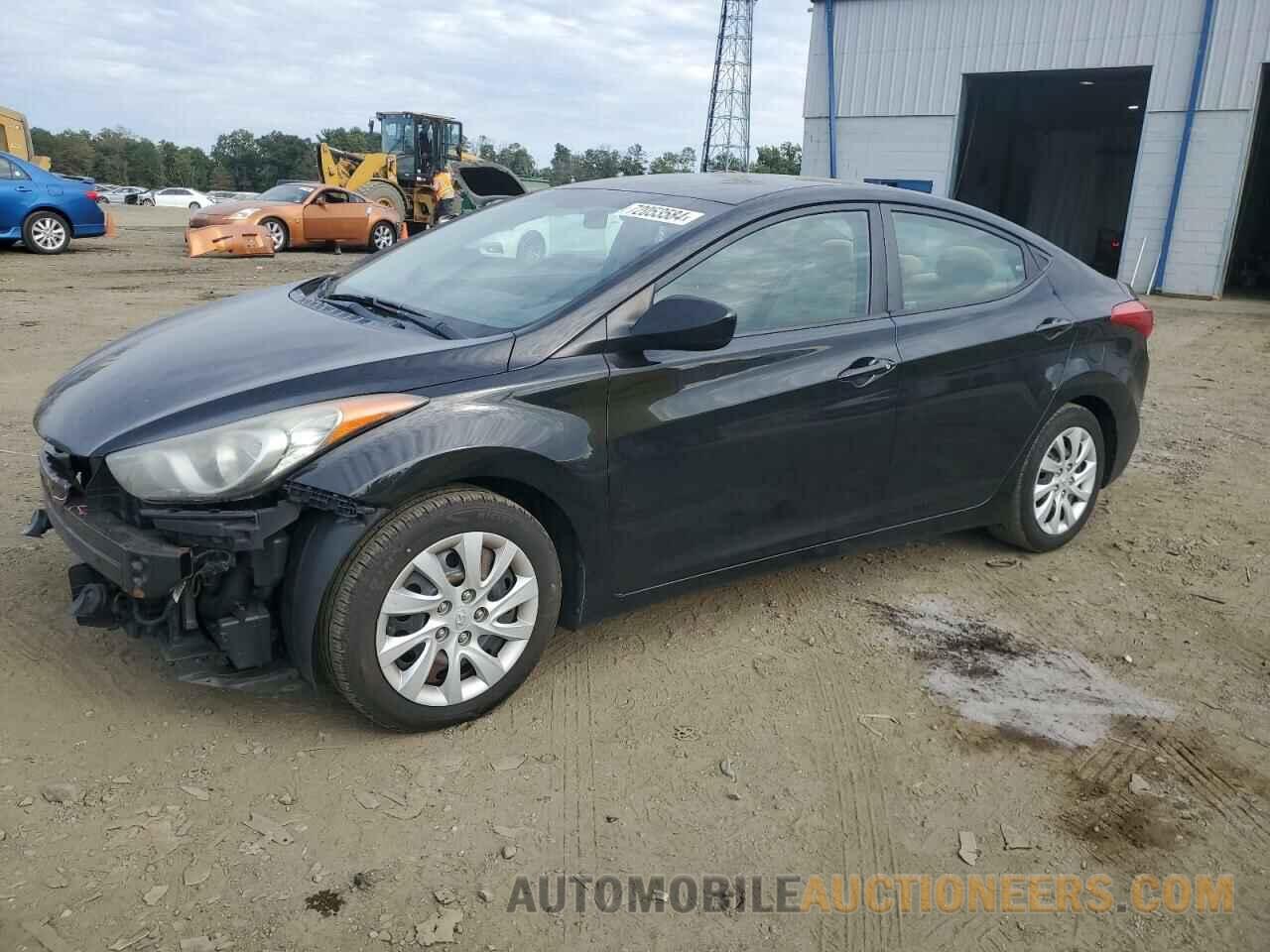 5NPDH4AEXCH136574 HYUNDAI ELANTRA 2012