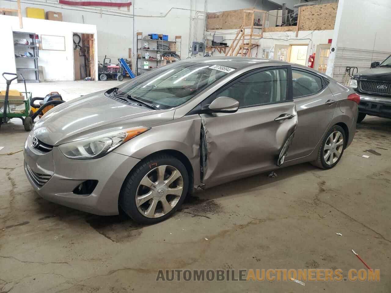 5NPDH4AEXCH137918 HYUNDAI ELANTRA 2012