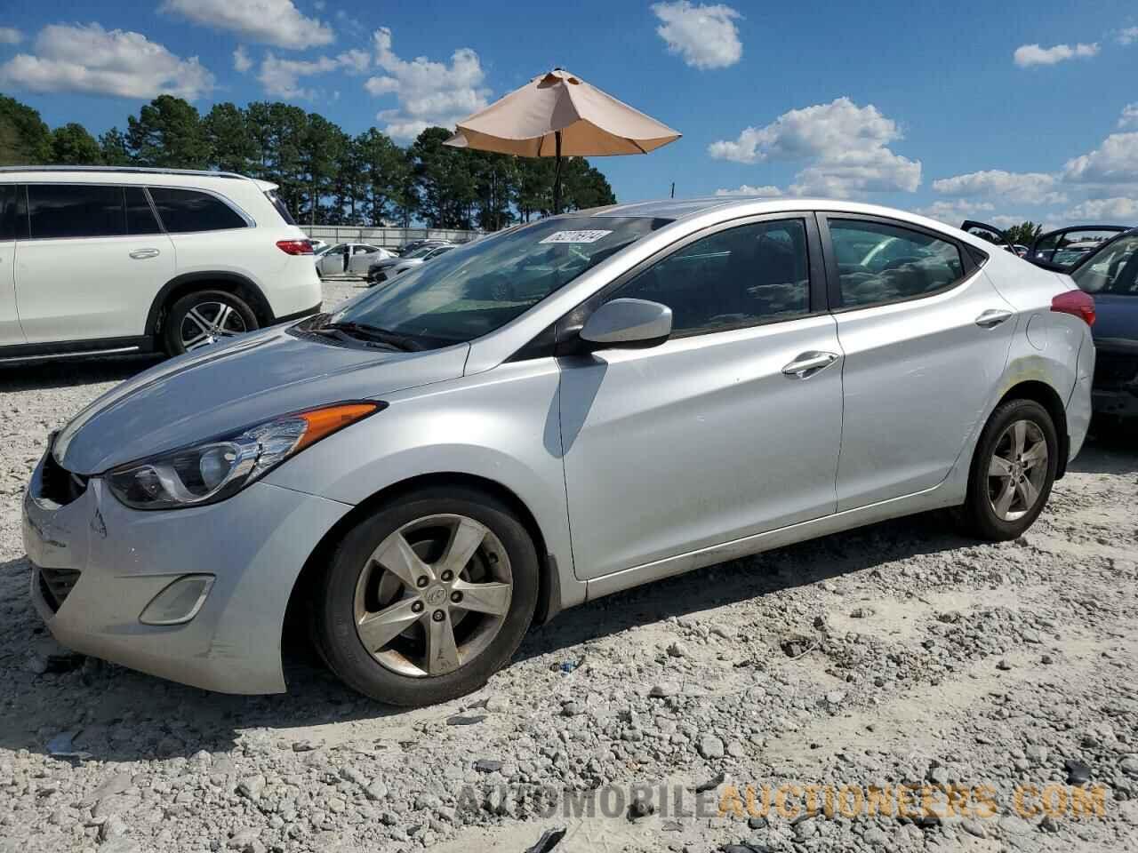 5NPDH4AEXCH149647 HYUNDAI ELANTRA 2012