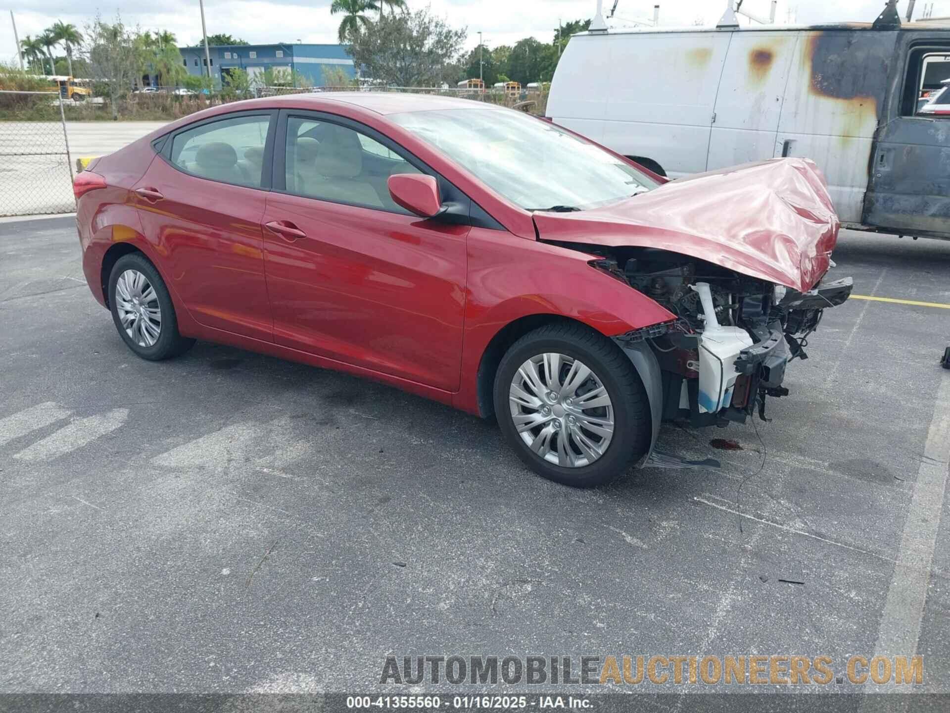 5NPDH4AEXDH186361 HYUNDAI ELANTRA 2013