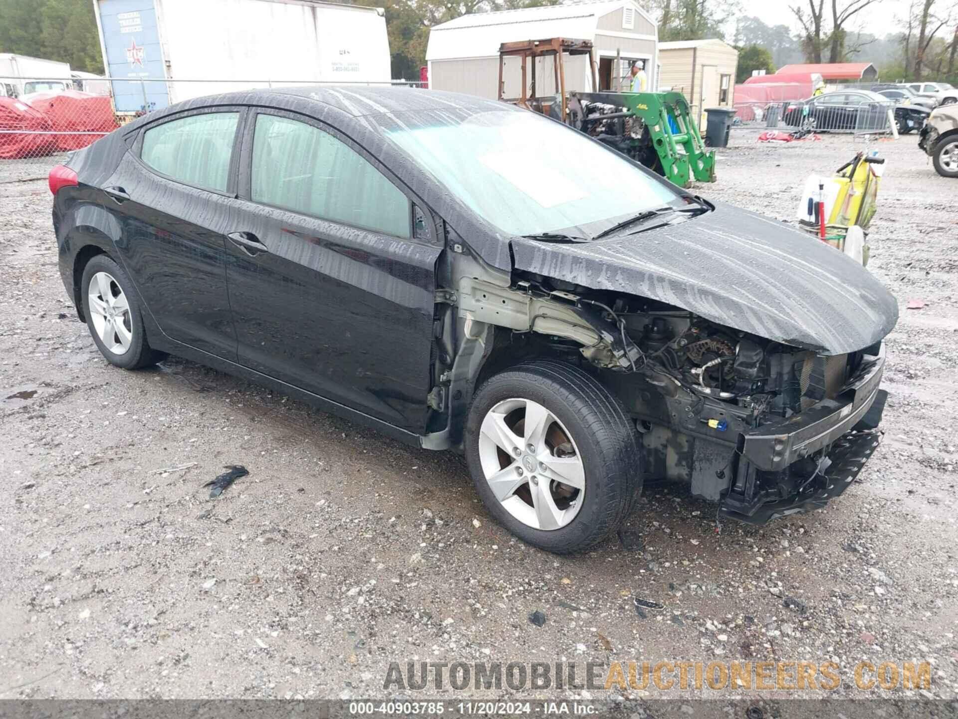 5NPDH4AEXDH202123 HYUNDAI ELANTRA 2013