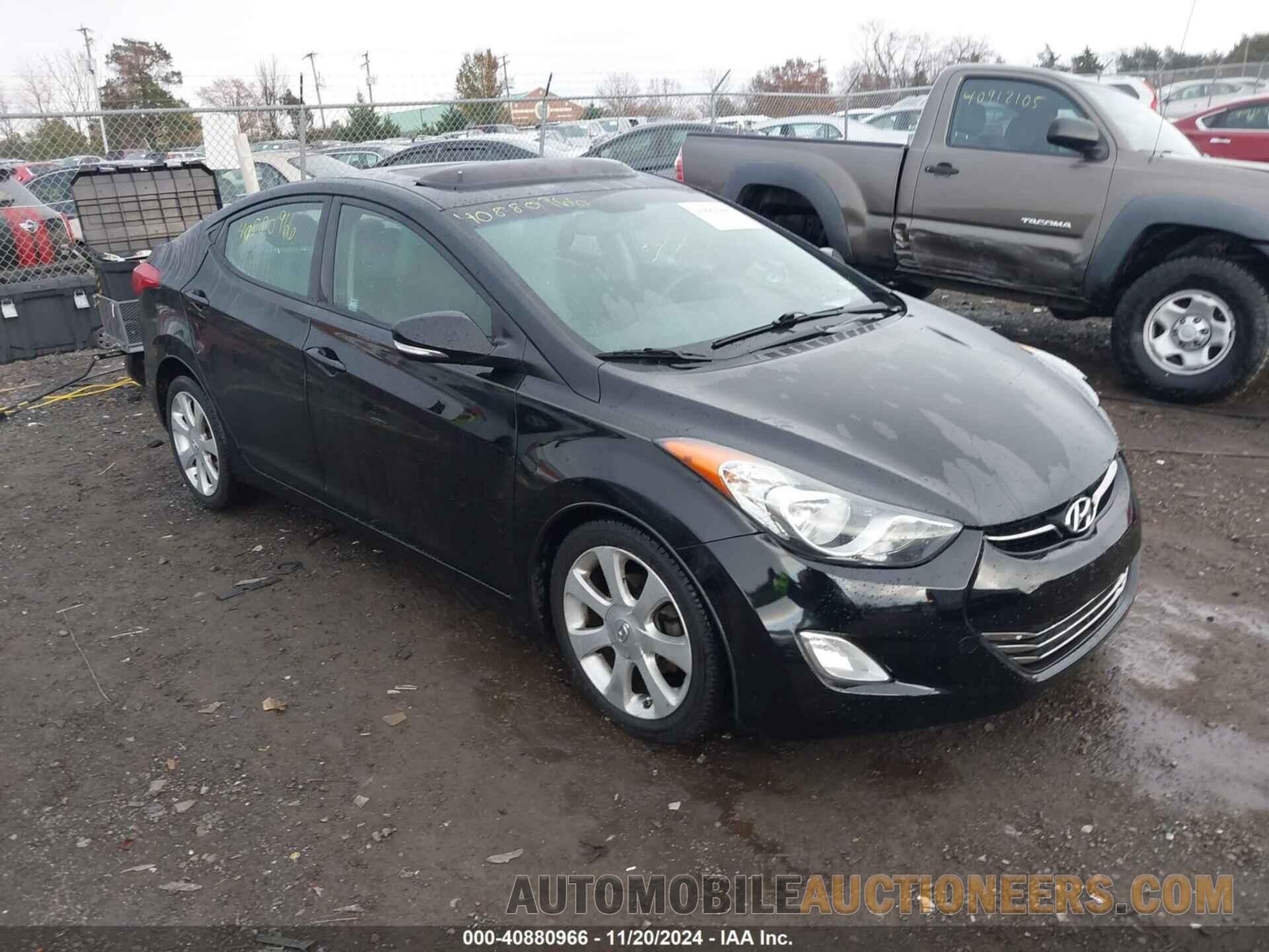 5NPDH4AEXDH207001 HYUNDAI ELANTRA 2013