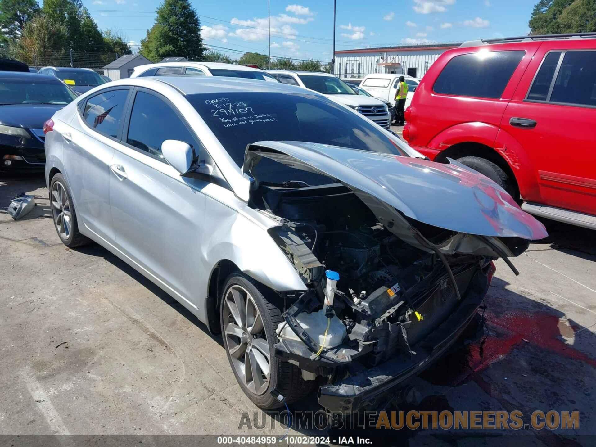 5NPDH4AEXDH294107 HYUNDAI ELANTRA 2013