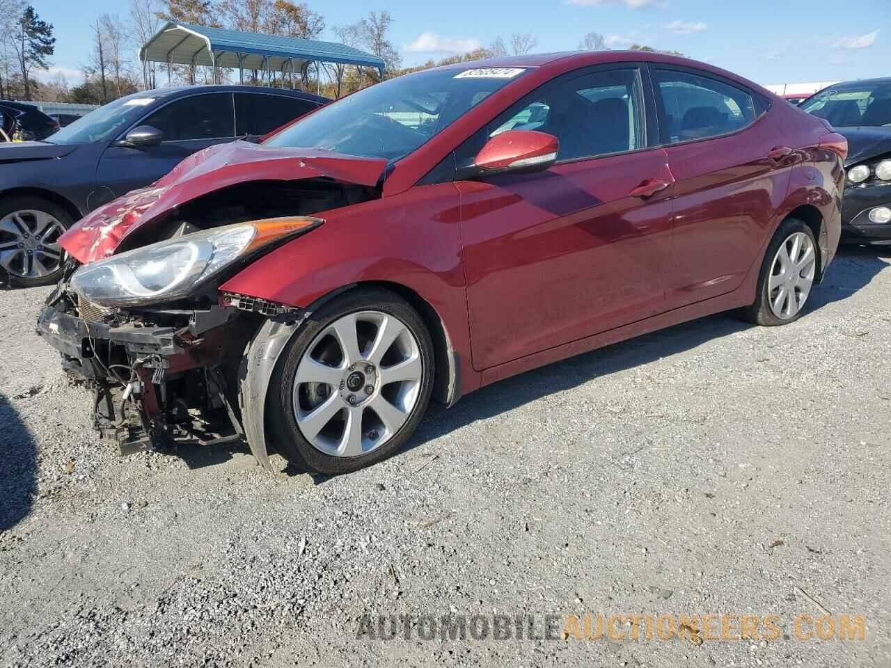 5NPDH4AEXDH419137 HYUNDAI ELANTRA 2013