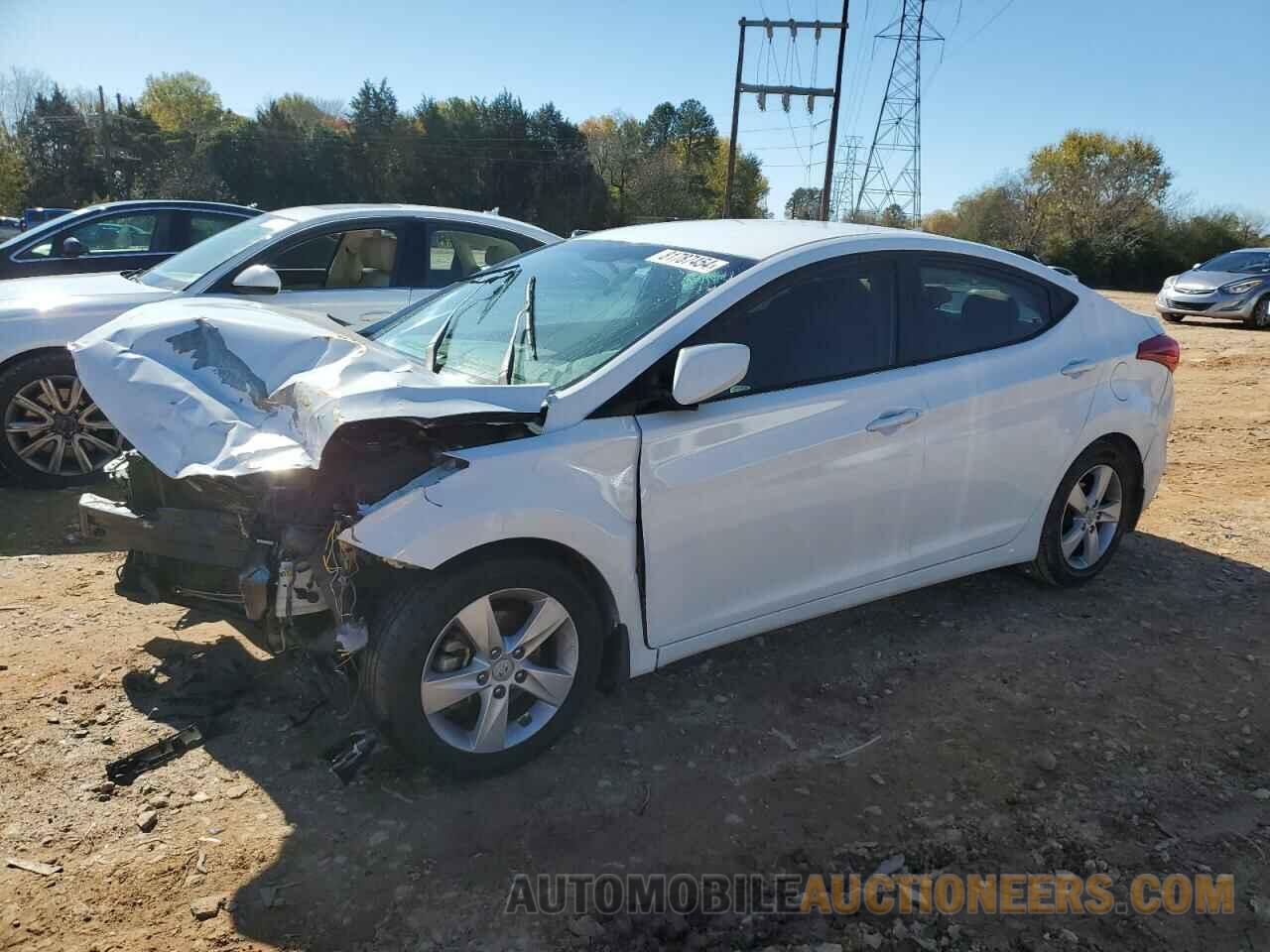 5NPDH4AEXDH419980 HYUNDAI ELANTRA 2013