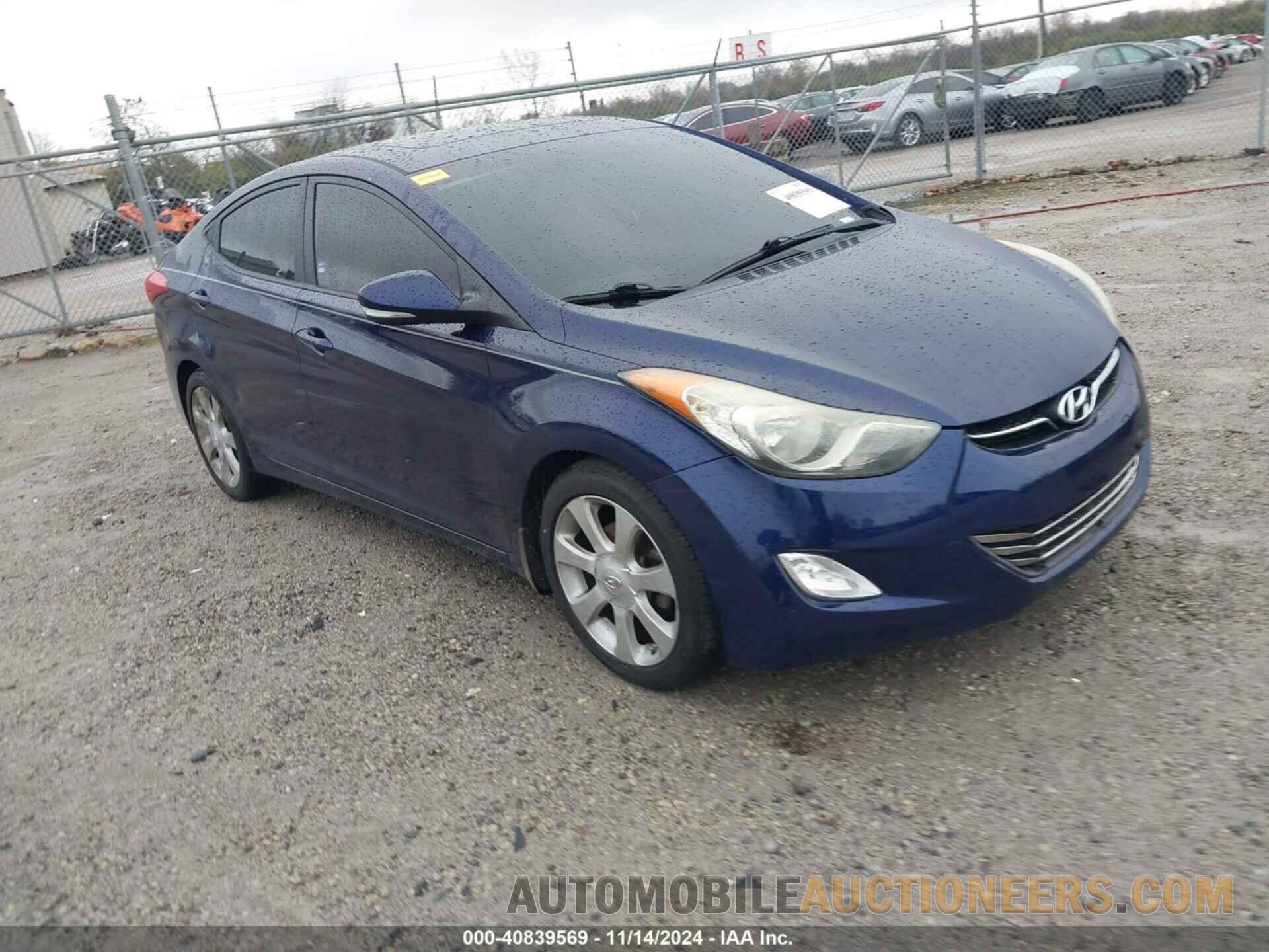 5NPDH4AEXDH421941 HYUNDAI ELANTRA 2013