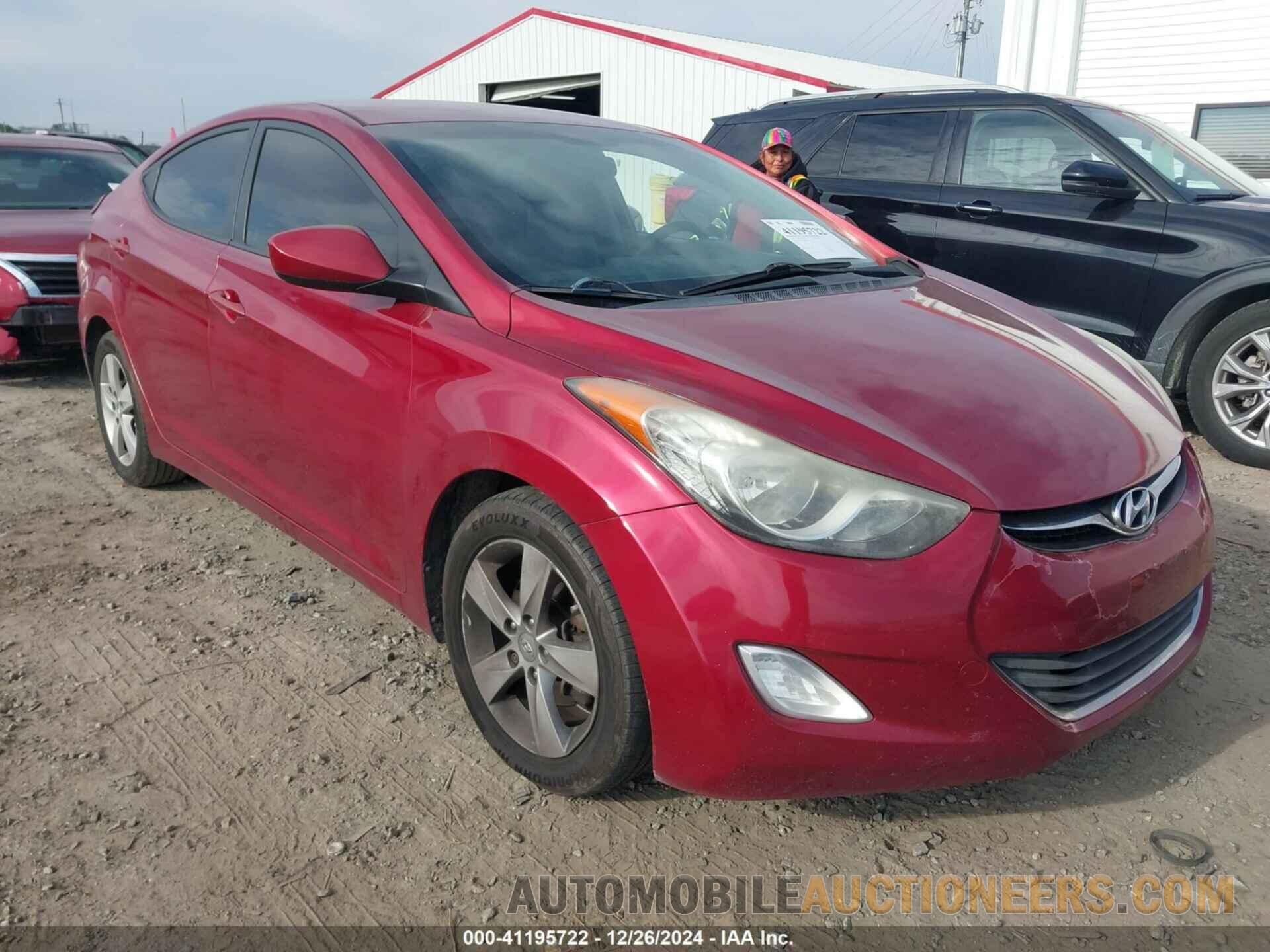 5NPDH4AEXDH434687 HYUNDAI ELANTRA 2013