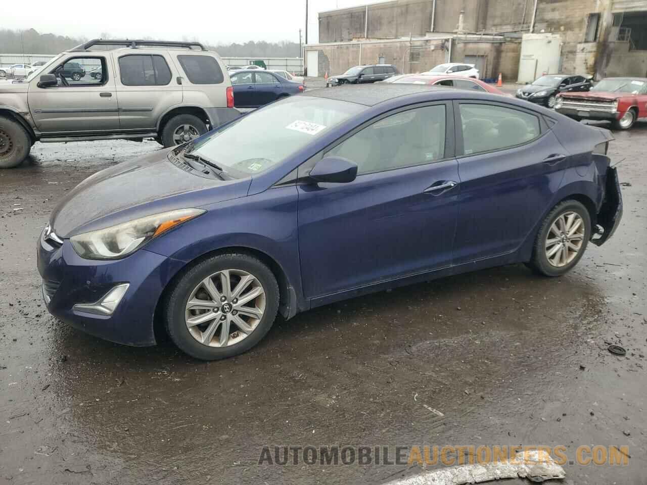 5NPDH4AEXEH468937 HYUNDAI ELANTRA 2014