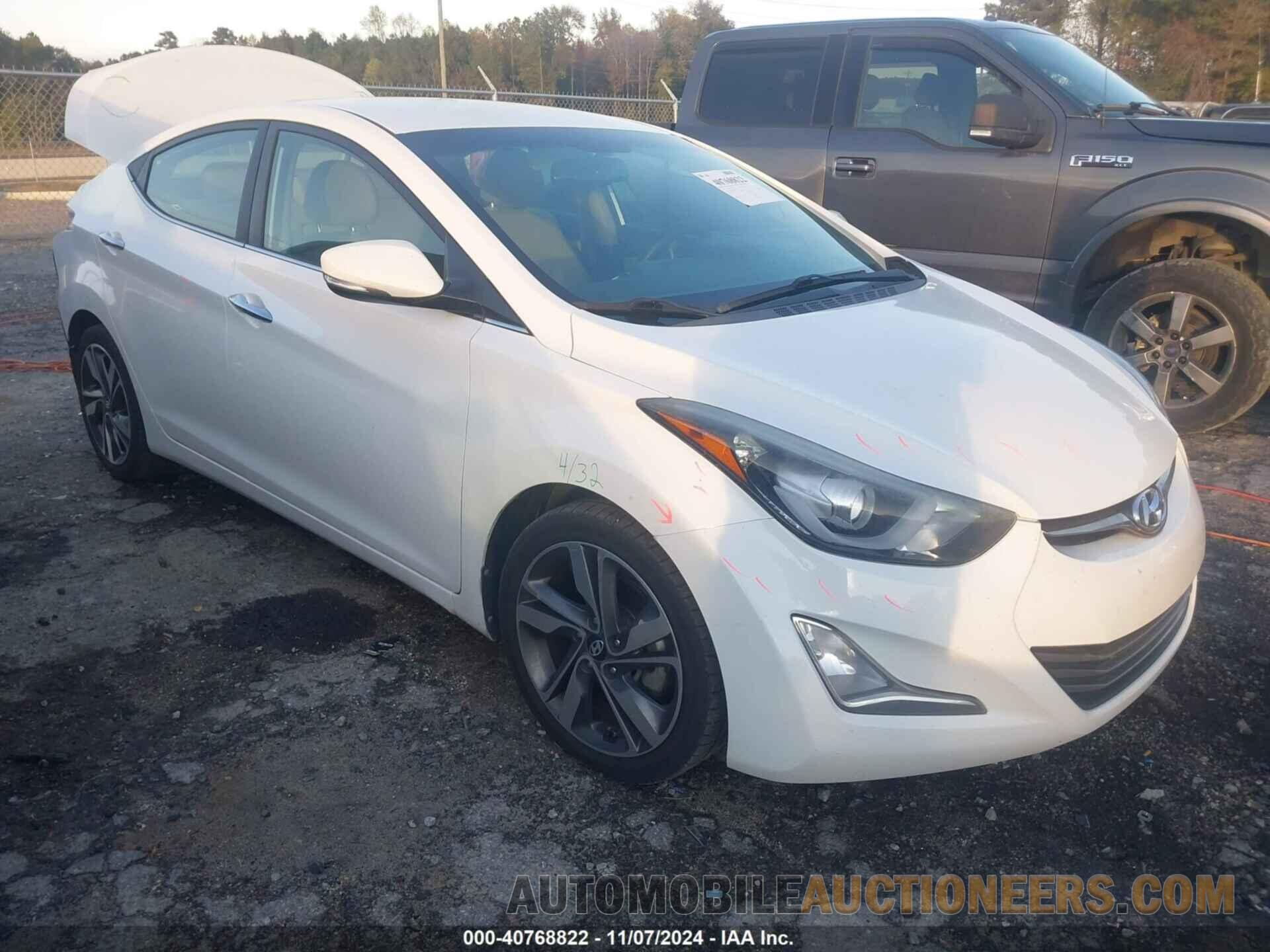 5NPDH4AEXEH476794 HYUNDAI ELANTRA 2014