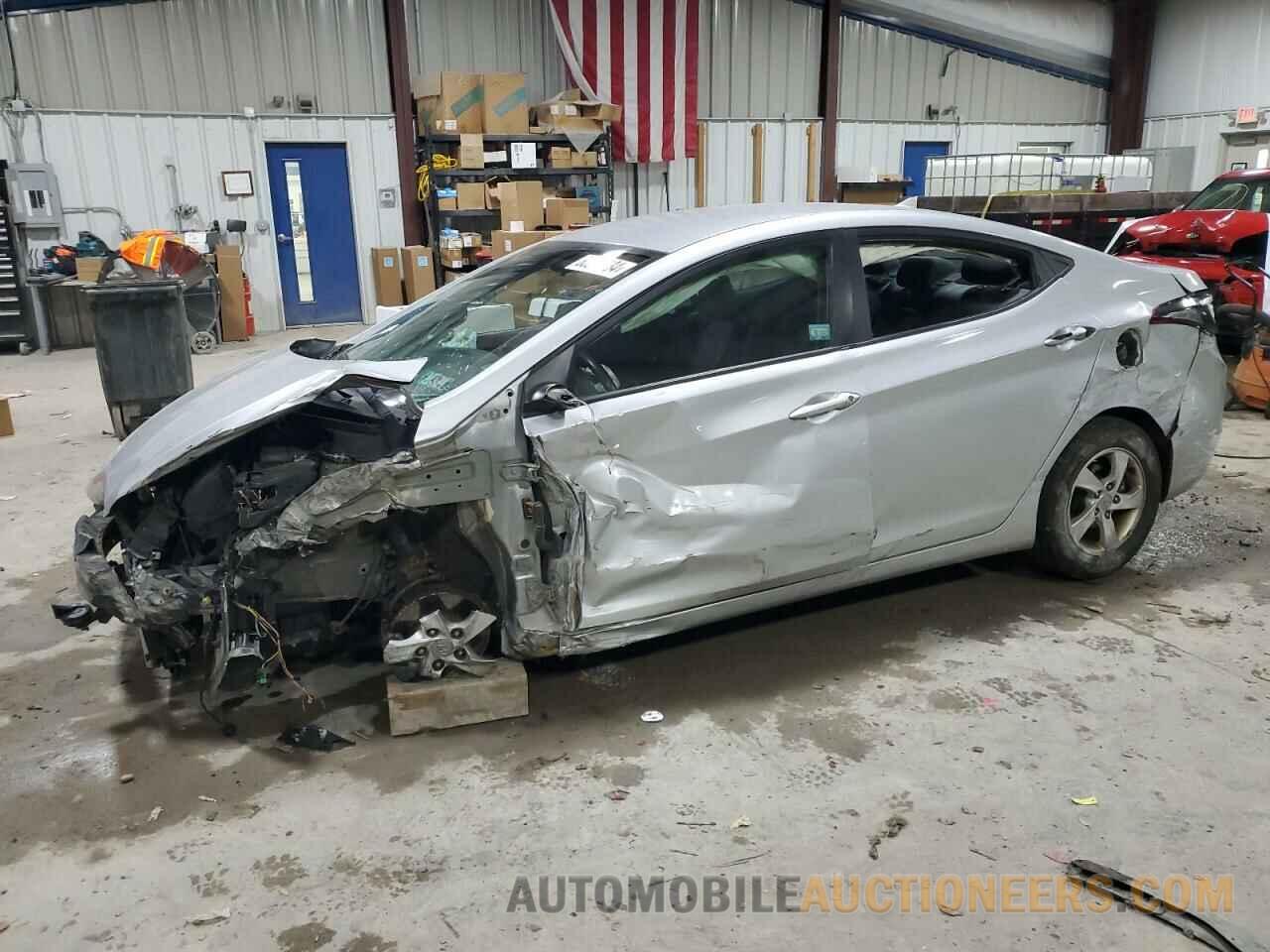 5NPDH4AEXEH506926 HYUNDAI ELANTRA 2014