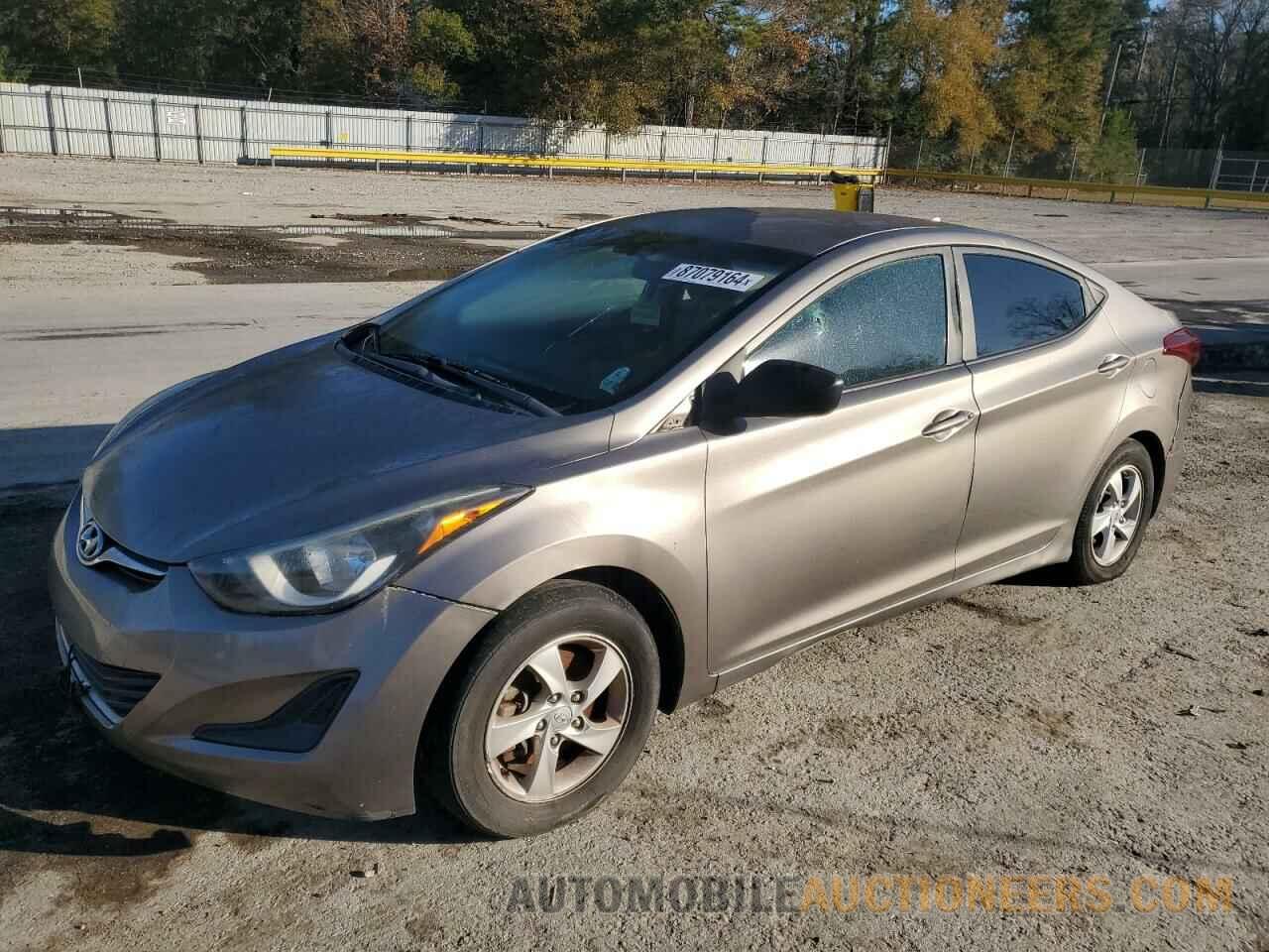 5NPDH4AEXEH517828 HYUNDAI ELANTRA 2014