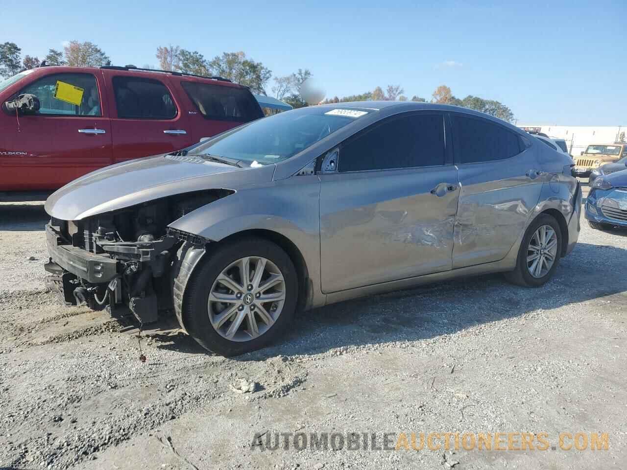 5NPDH4AEXEH535651 HYUNDAI ELANTRA 2014