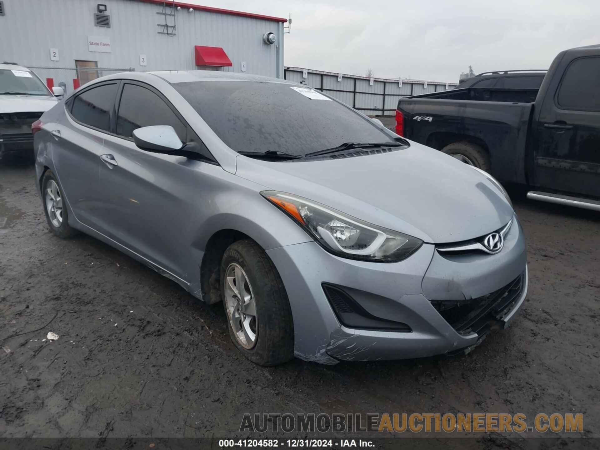 5NPDH4AEXFH555173 HYUNDAI ELANTRA 2015