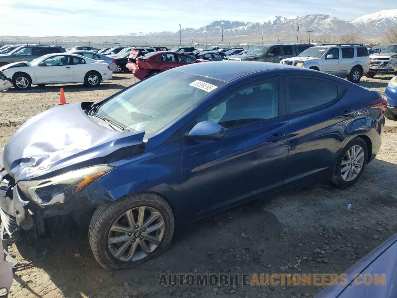 5NPDH4AEXFH608177 HYUNDAI ELANTRA 2015