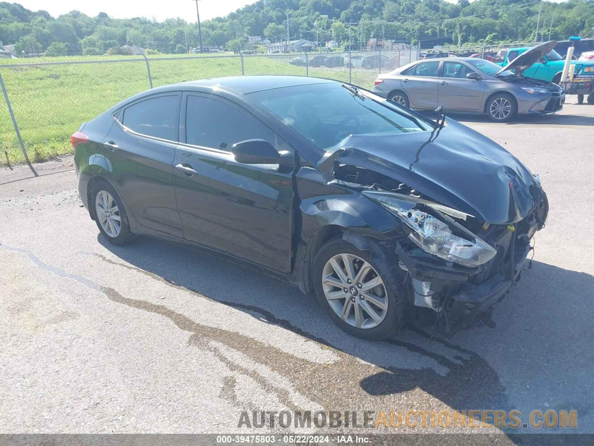 5NPDH4AEXFH614240 HYUNDAI ELANTRA 2015