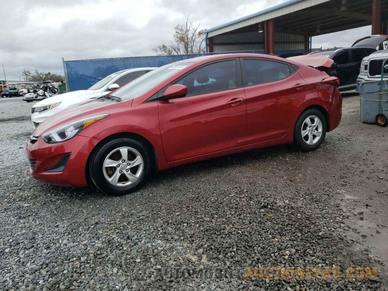 5NPDH4AEXFH614609 HYUNDAI ELANTRA 2015