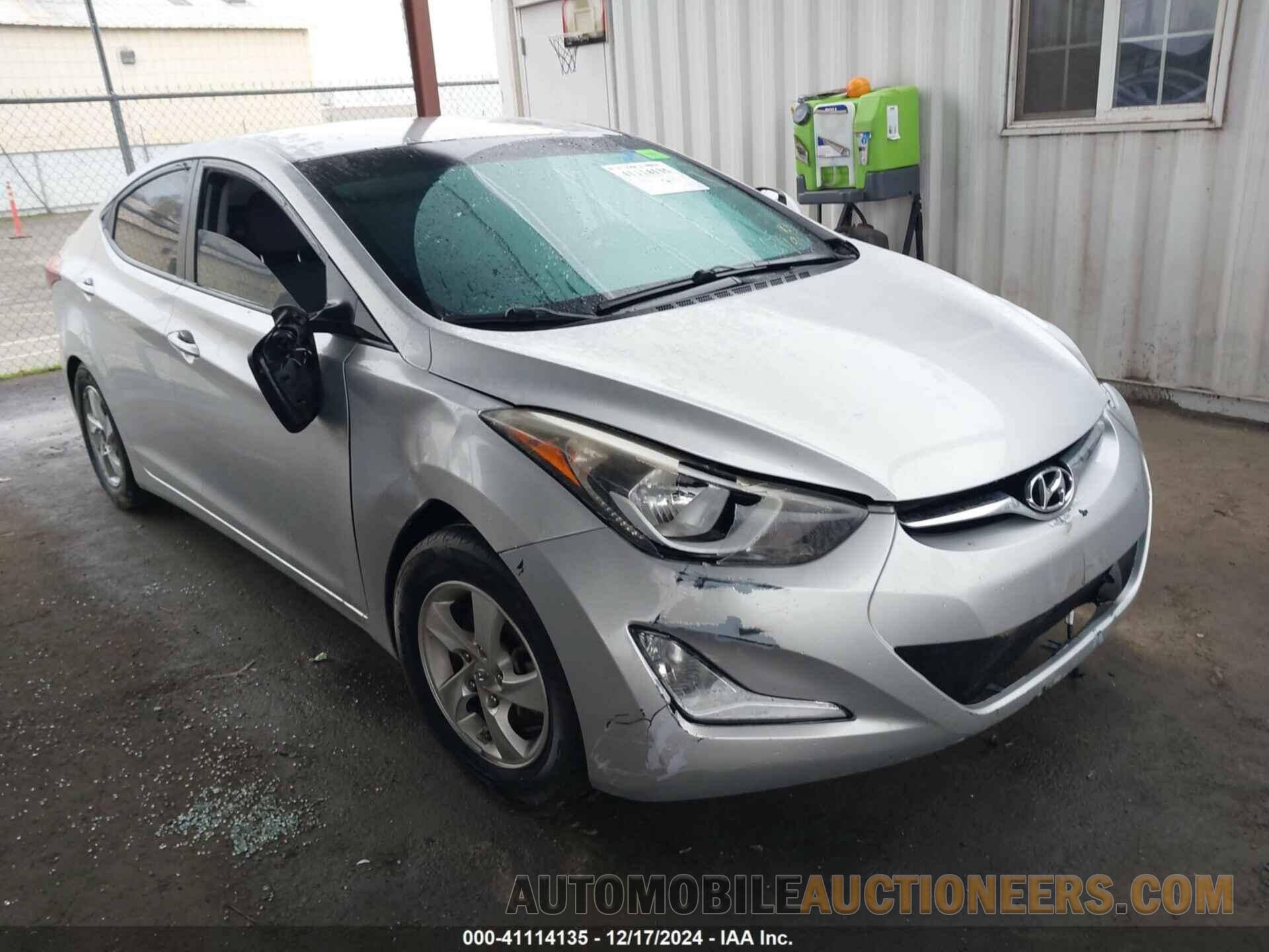 5NPDH4AEXFH615811 HYUNDAI ELANTRA 2015